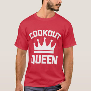 Cookout Queen Saying Bbq Grilling Food gift T-Shirt