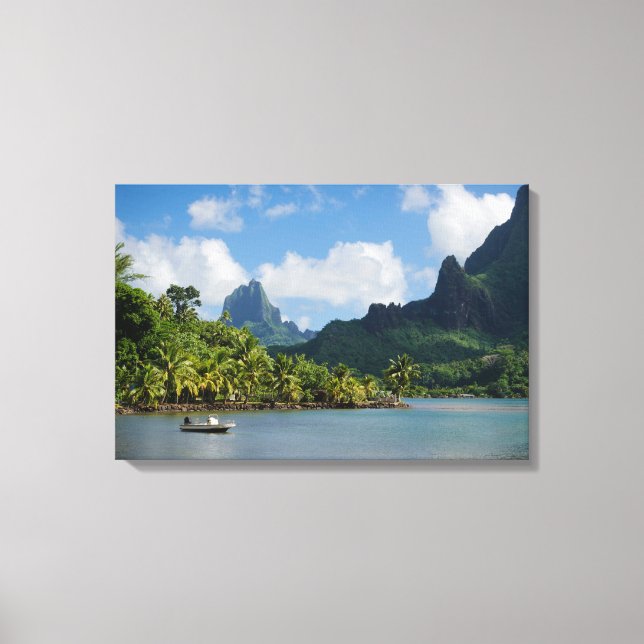 Cook's Bay, Moorea canvas print (Front)