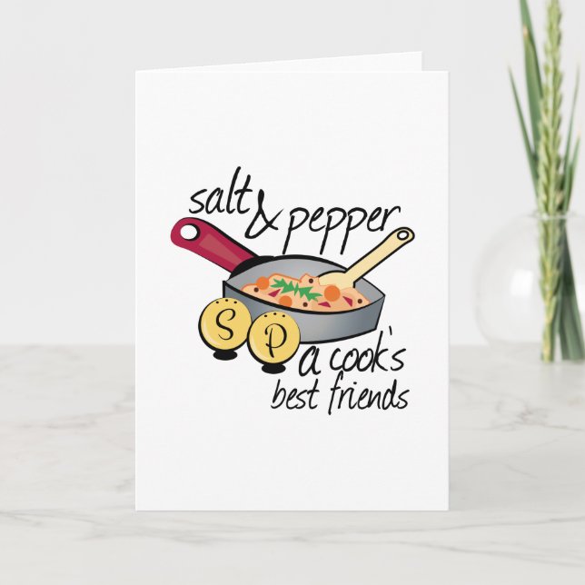 Cooks Best Friends Card (Front)