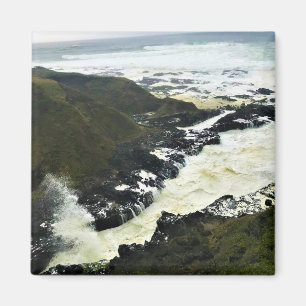 Cook's Chasm, Cape Perpetua, Oregon Coast Magnet