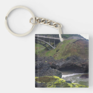 Cook's Chasm, Cape Perpetua, Oregon Key Ring