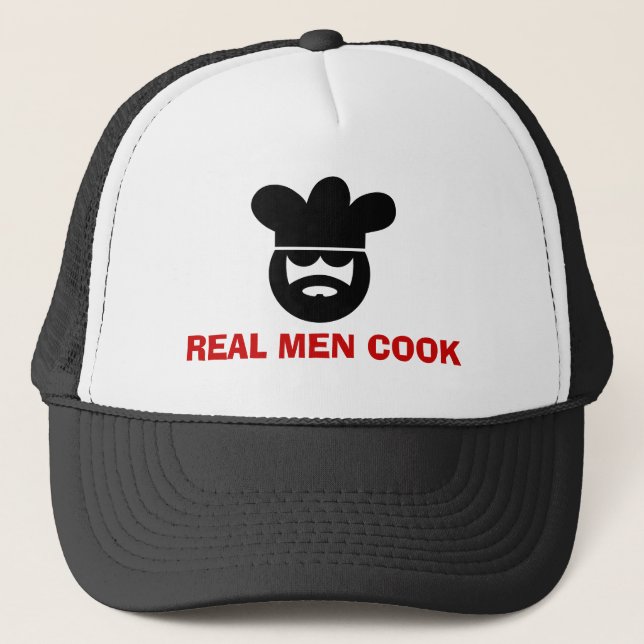 Cook's hat for men (Front)