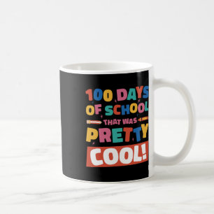 Cool 100 Days Of School 100th Day Students Boys Gi Coffee Mug