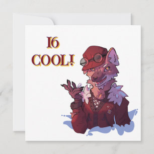 Cool 16, wolf card