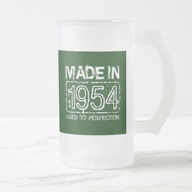 Cool 1954 Aged to perfection beer mug (Right)