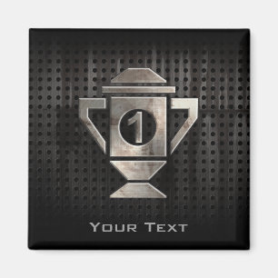 Cool 1st Place Trophy Magnet