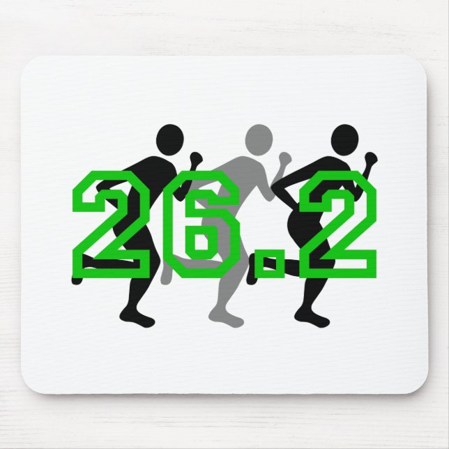 Cool 26.2 marathon mouse mat (Front)