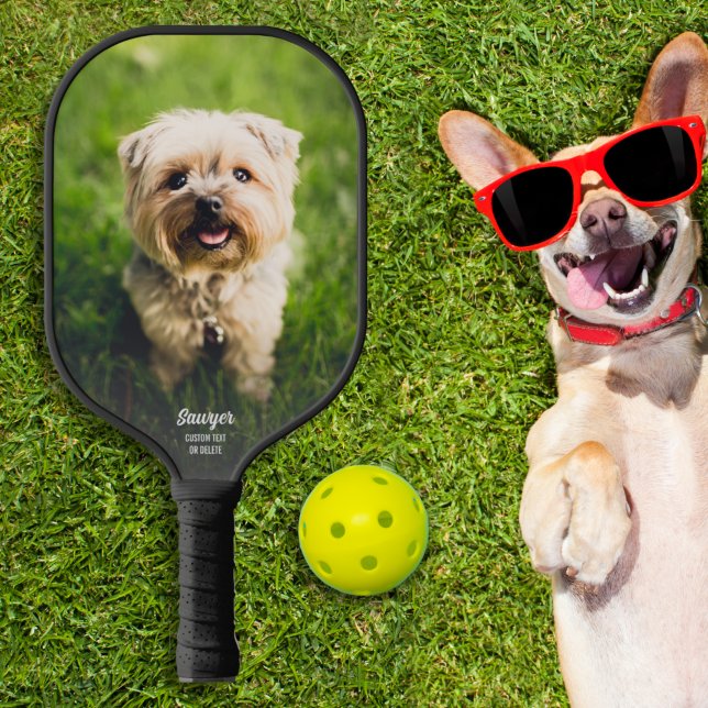 Cool 2 Large photos Your Custom Text Pickleball Paddle (Creator Uploaded)