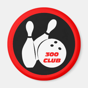 Cool 300 bowling magnet