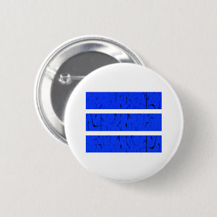 Cool 3 Line Symbol Uniformity & Harmony Colourfu 6 Cm Round Badge
