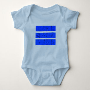Cool 3 Line Symbol   Uniformity & Harmony Colourfu Baby Bodysuit