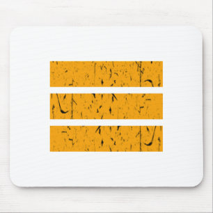 Cool 3 Line Symbol Uniformity & Harmony Colourfu Mouse Mat