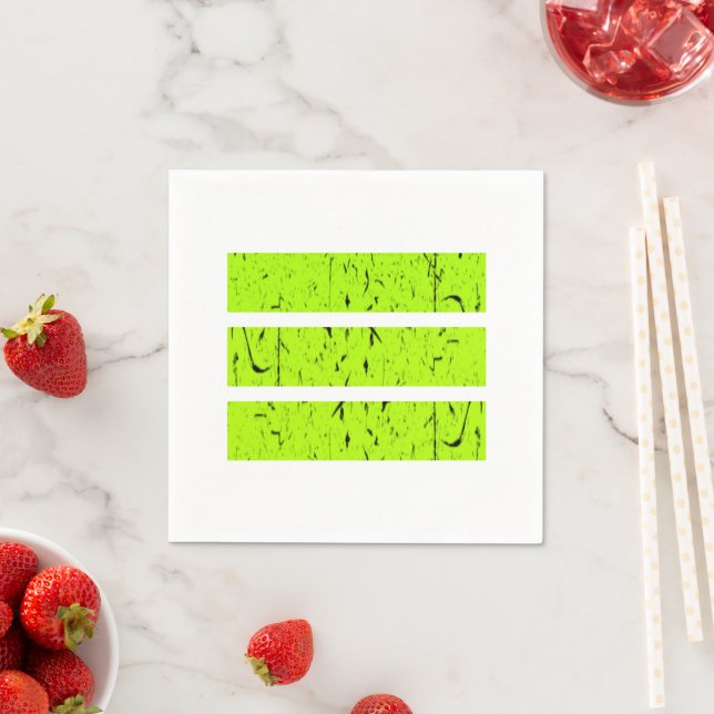 Cool 3 Line Symbol | Uniformity & Harmony Colourfu Napkin (Insitu)