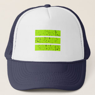 Cool 3 Line Symbol Uniformity & Harmony Colourfu Trucker Hat