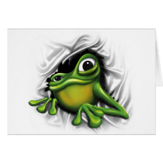 Cool 3d frog