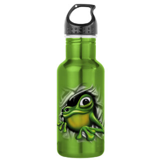 Cool 3D Frog 532 Ml Water Bottle