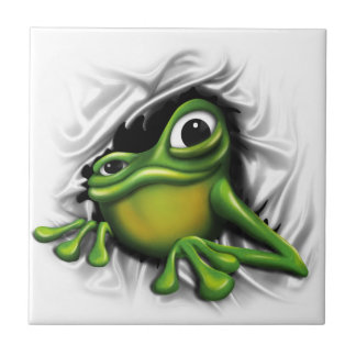 Cool 3d frog tile