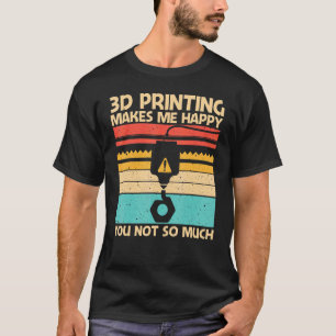 Cool 3D Print For Men Women 3D Printer Printing T-Shirt
