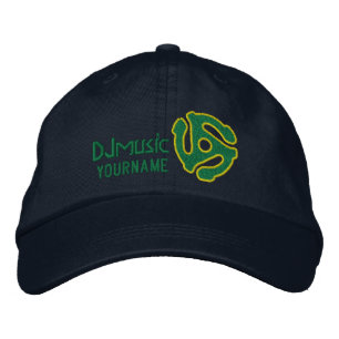 COOL 45 spacer Irish personalizeDJ embroidered cap