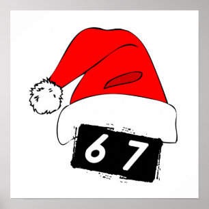 Cool 67 Christmas Poster. Poster
