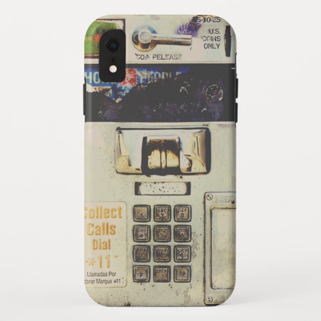 Cool Abandoned Payphone Case-Mate iPhone Case (Back)