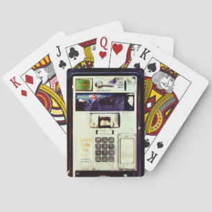 COOL Abandoned Payphone Playing Cards