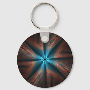 Cool Abstract Art Key Ring