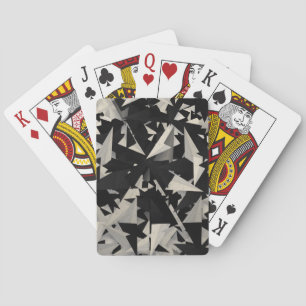 cool abstract art playing cards