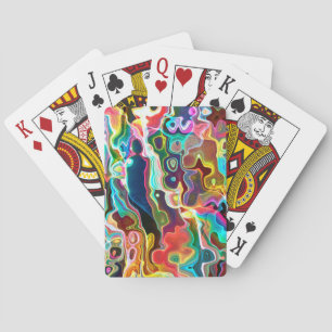 Cool Abstract Background Playing Cards