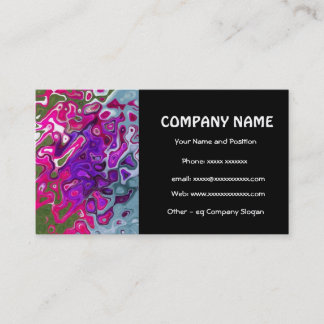 Cool Abstract Business Card