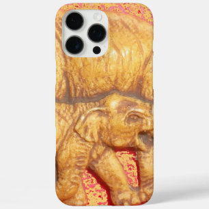 Cool Abstract Colourful Vector Elephant Family Gif iPhone 16 Pro Max Case