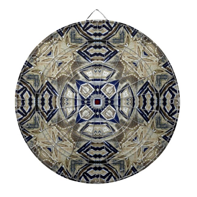 Cool Abstract Dartboard (Front)