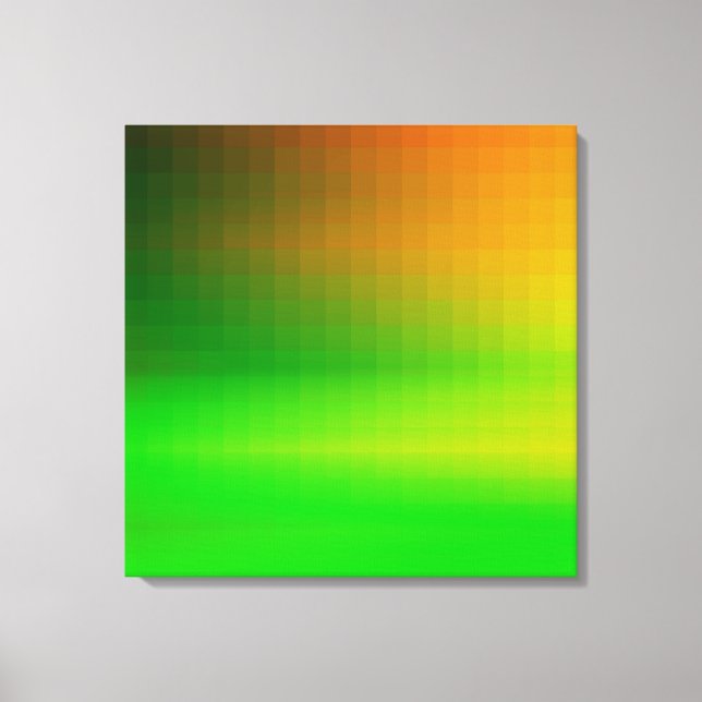Cool Abstract Design Canvas Print (Front)
