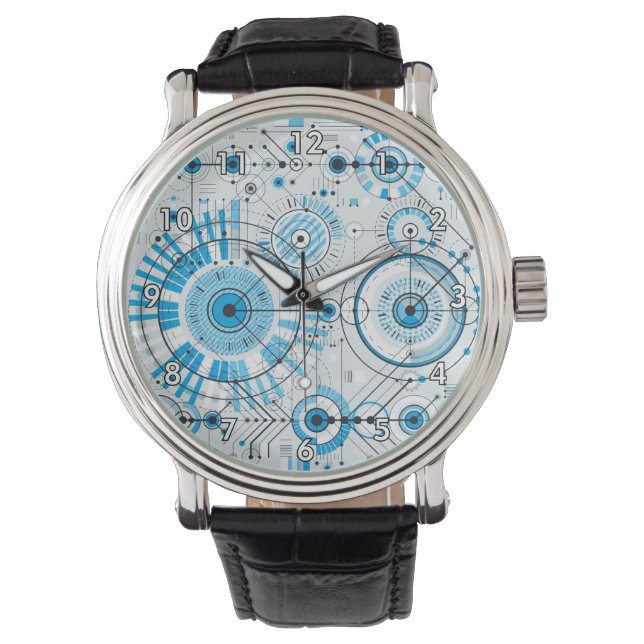 Cool Abstract Engine Technology Watch (Front)