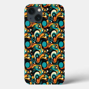 Cool Abstract Funk Pattern iPhone 13 Case