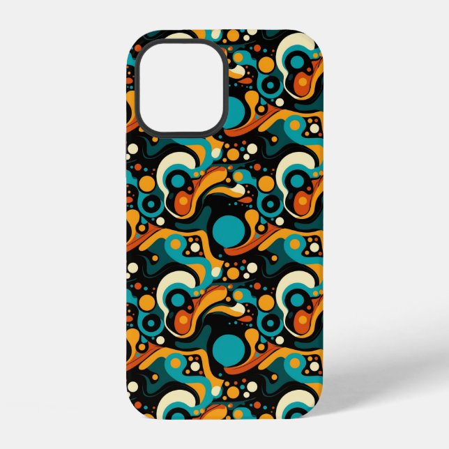 Cool Abstract Funk Pattern  iPhone Case (Back)