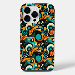 Cool Abstract Funk Pattern iPhone 14 Pro Max Case