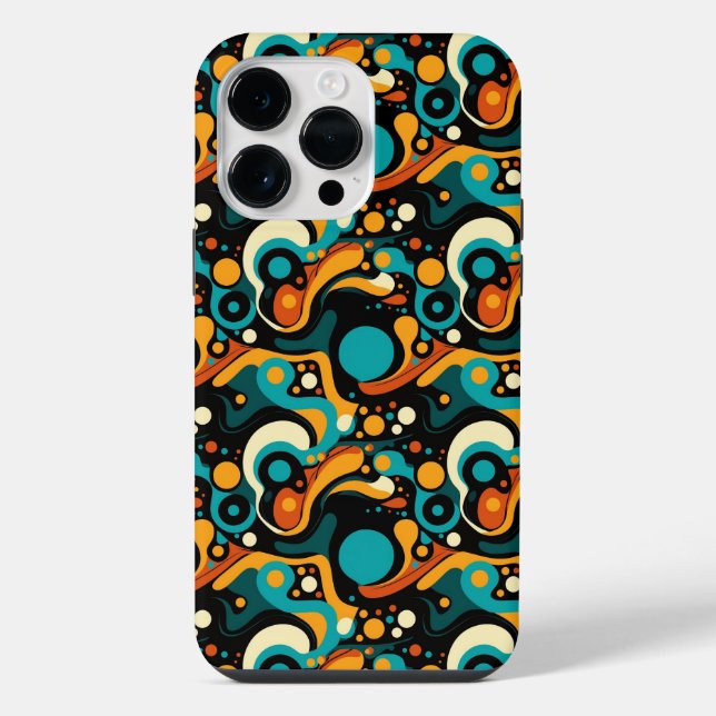 Cool Abstract Funk Pattern  iPhone Case (Back)