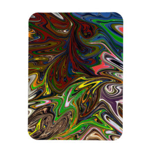 Cool abstract pattern magnet