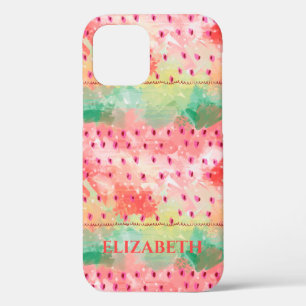 Cool Abstract Pattern Personalised iPhone 12 Case