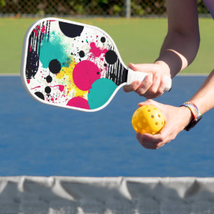 Cool Abstract Pickleball Paddle