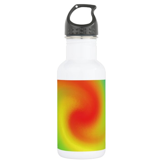 Cool Abstract Rainbow Wave Art 532 Ml Water Bottle (Front)