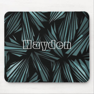 Cool Abstract Shattered Glass Personalised Mouse Mat