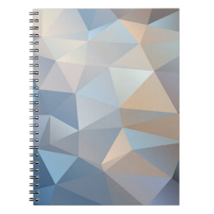 Cool Abstract Triangle Pattern Notebook
