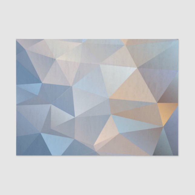 Cool Abstract Triangle Pattern Tissue Paper (Front)