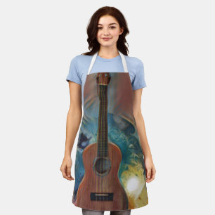 Cool Acoustic Guitar Apron