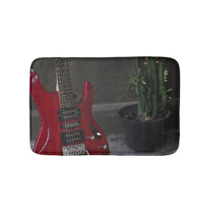 Cool Acoustic Guitar Bath Mat