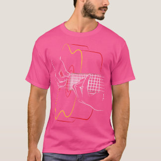Cool Acoustic Guitar For Men Women Acoustic Guitar T-Shirt