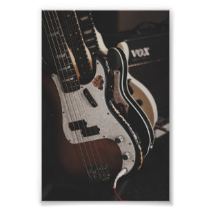 Cool Acoustic Guitar Photo Print