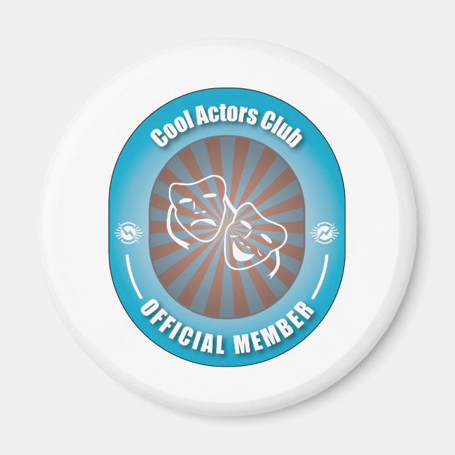 Cool Actors Club Magnet (Front)